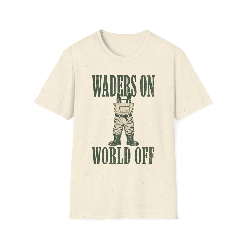 Waders On - Fishing Graphic T-Shirt