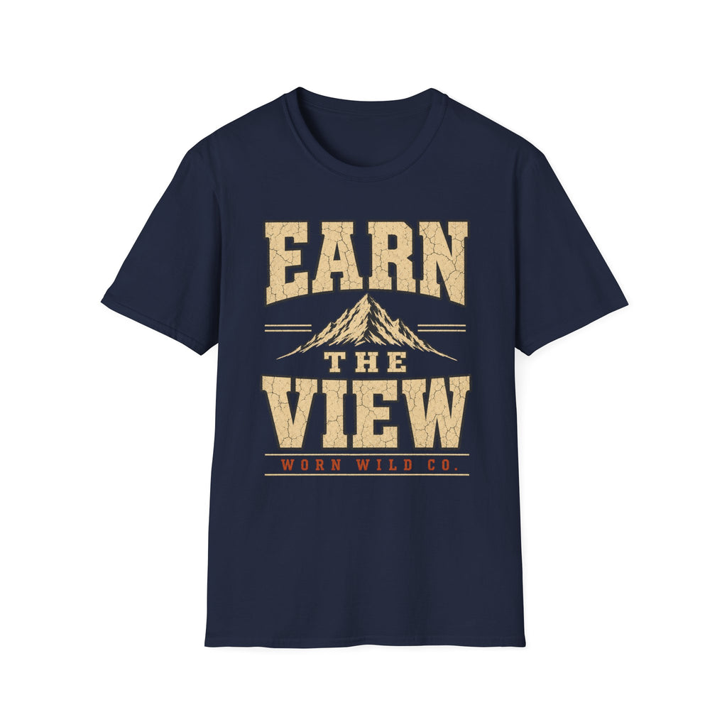 Earn The View - Hiking Graphic T-Shirt
