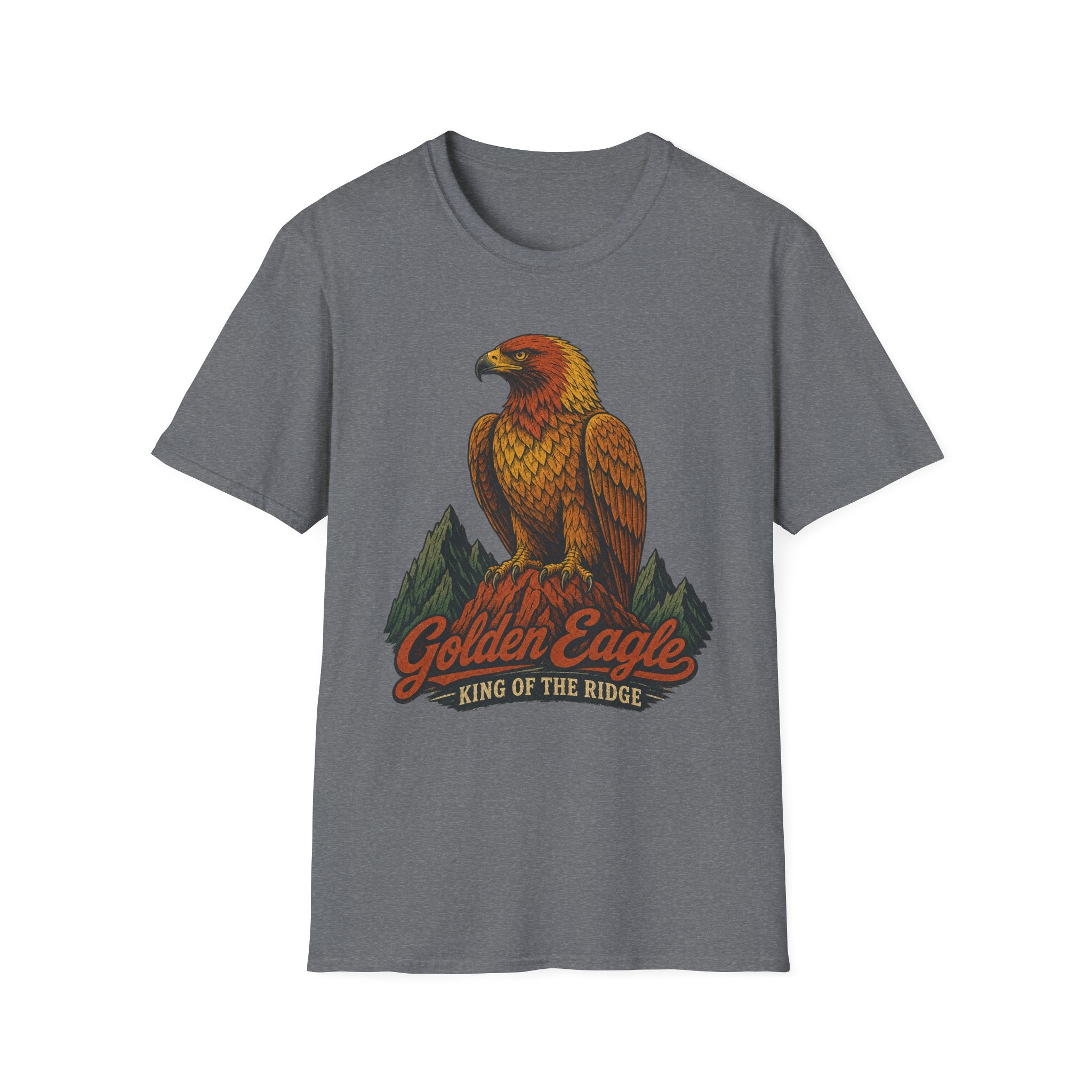 Golden Eagle - Hiking Graphic T-Shirt