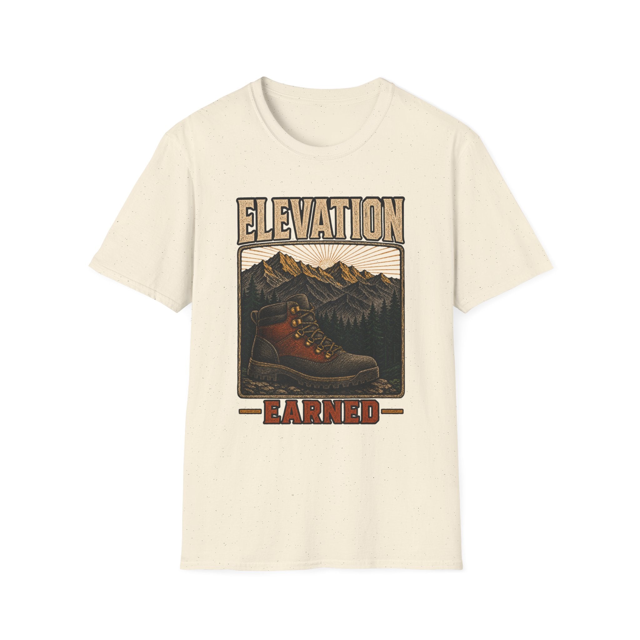 Elevation Earned - Camping Graphic T-Shirt