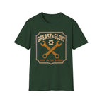 Grease & Glory - Motorcycles Graphic T-Shirt