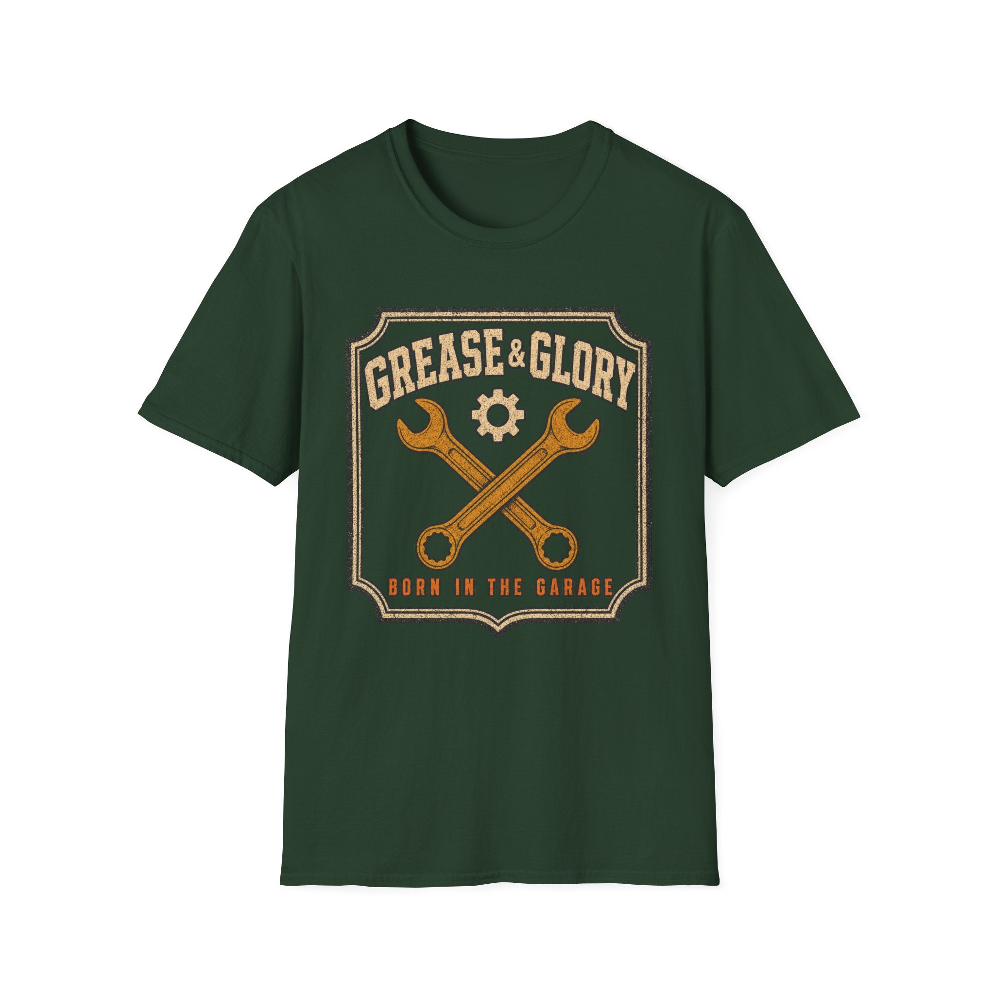 Grease & Glory - Motorcycles Graphic T-Shirt