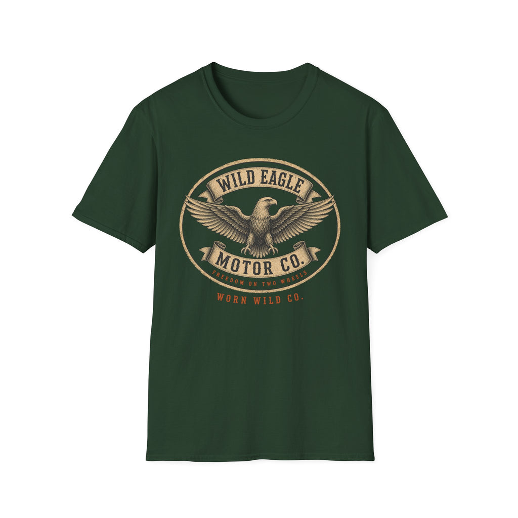 Wild Eagle Motor Co. - Motorcycles Graphic T-Shirt
