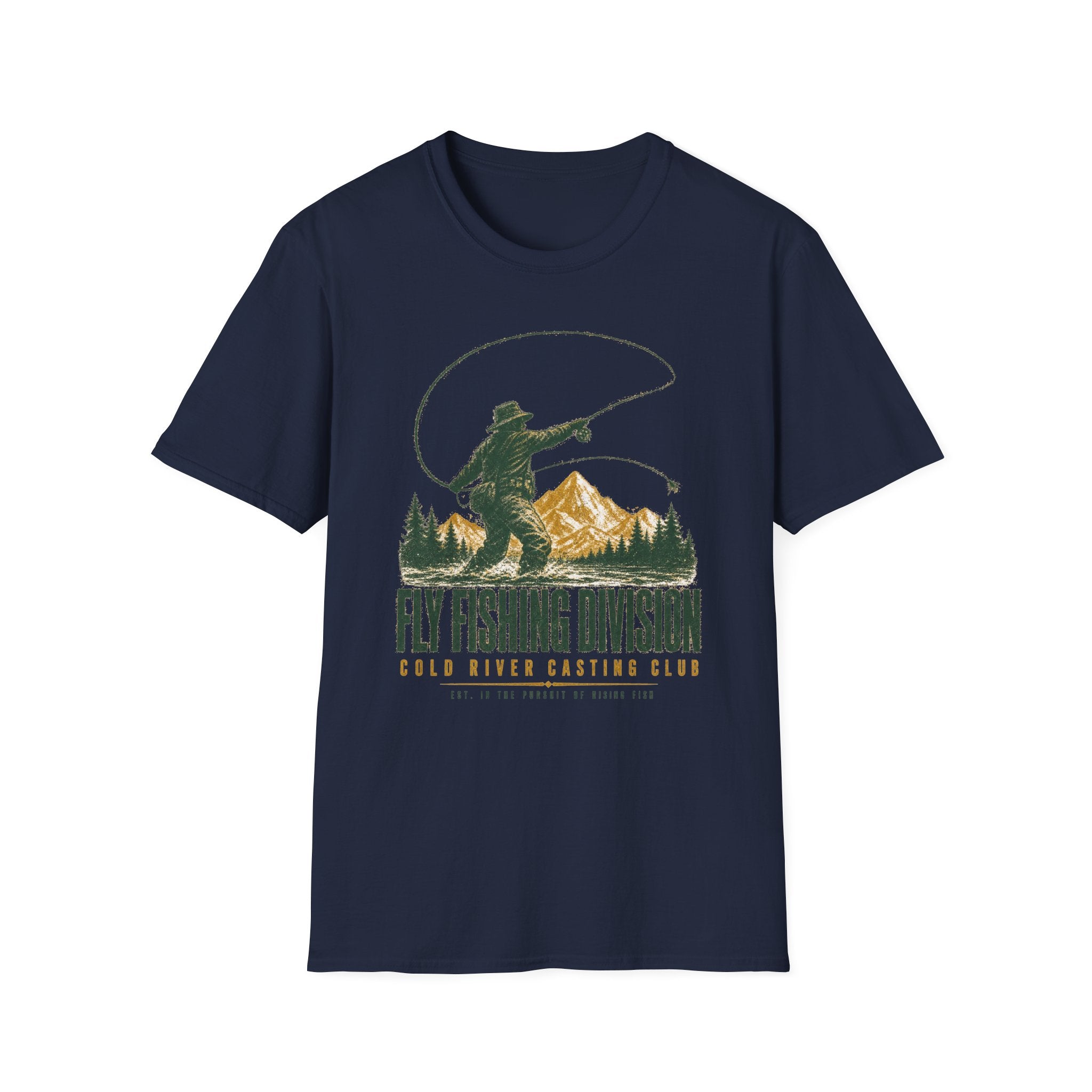 Fly Fishing Division - Fishing Graphic T-Shirt