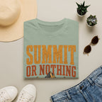 Summit or Nothing / Earn the View - Camping Graphic T-Shirt