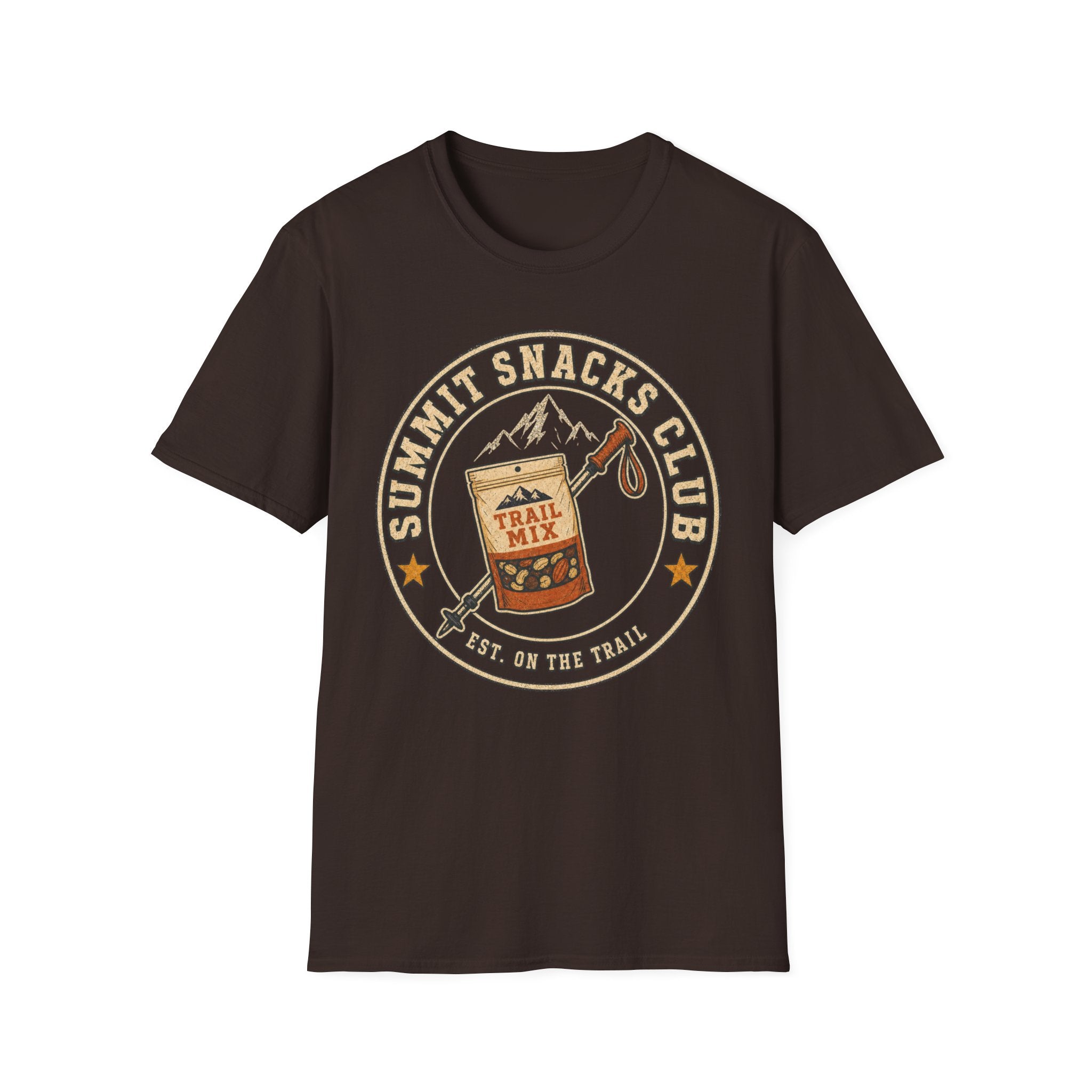 Summit Snacks Club - Hiking Graphic T-Shirt