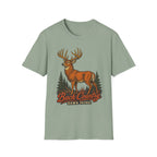 Buck Country / Dawn Patrol - Camping Graphic T-Shirt