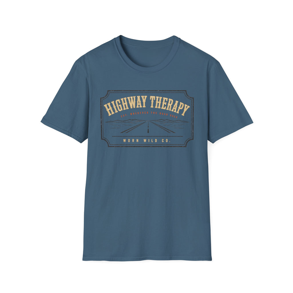 Highway Therapy - Motorcycles Graphic T-Shirt