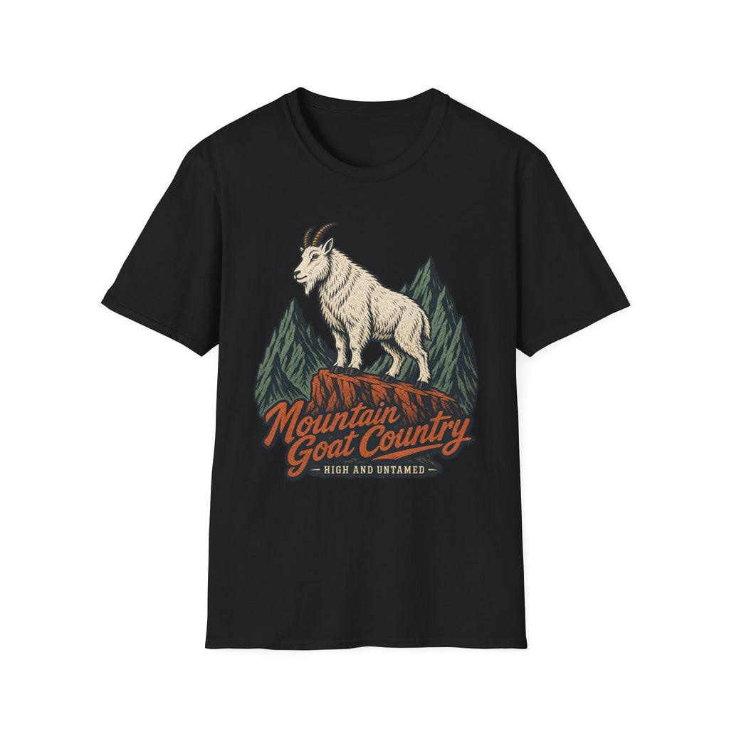 Mountain Goat Country - Hiking Graphic T-Shirt