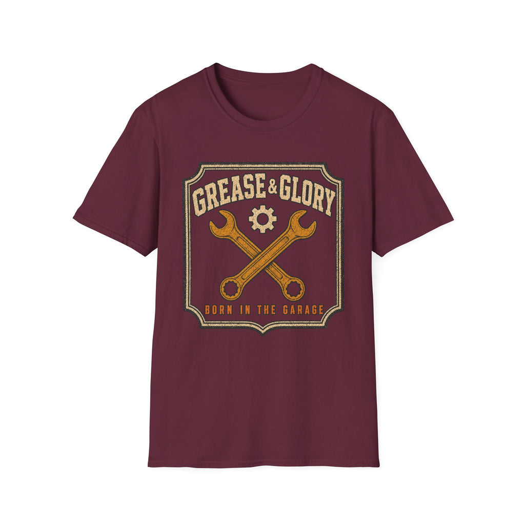 Grease & Glory - Motorcycles Graphic T-Shirt