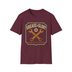 Grease & Glory - Motorcycles Graphic T-Shirt