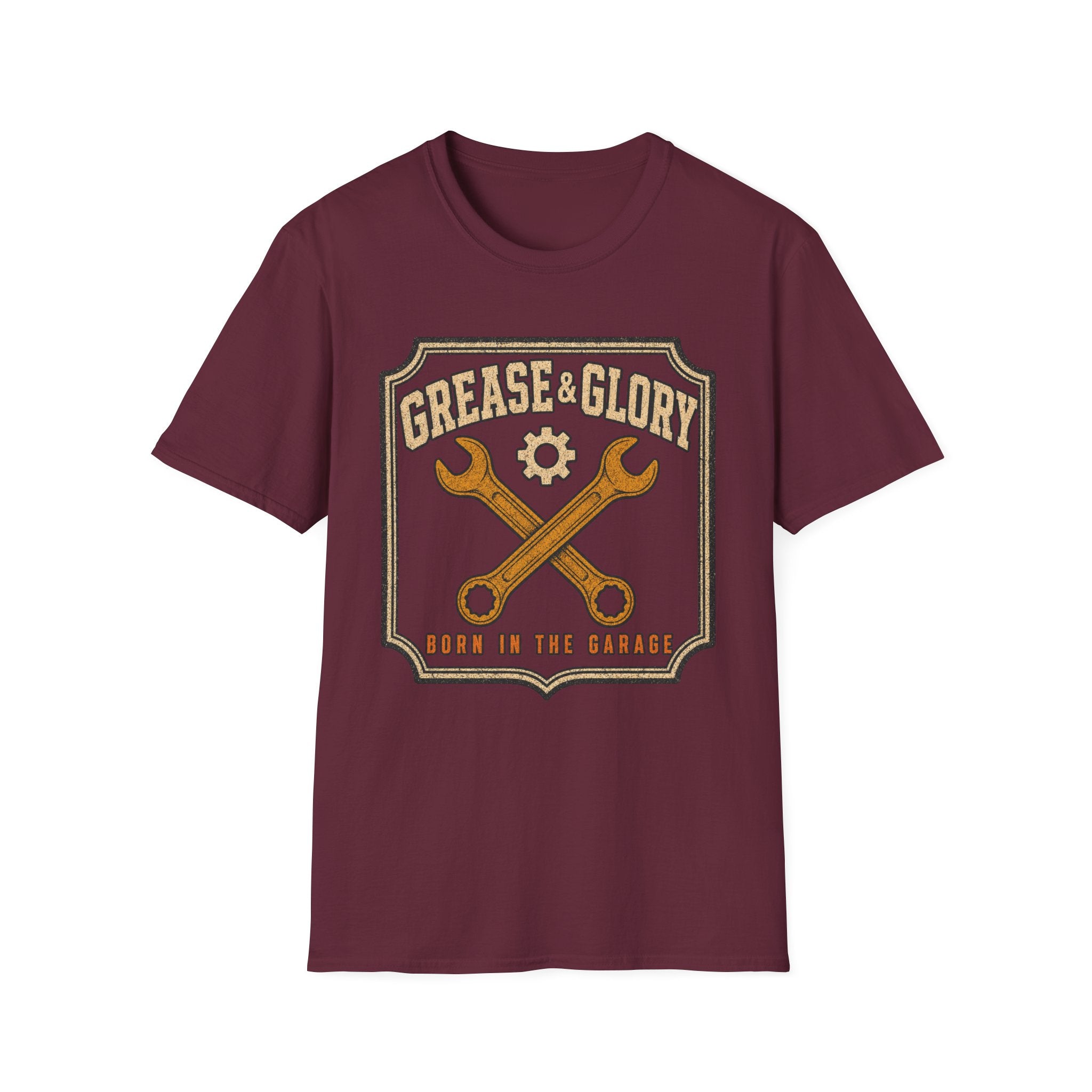 Grease & Glory - Motorcycles Graphic T-Shirt