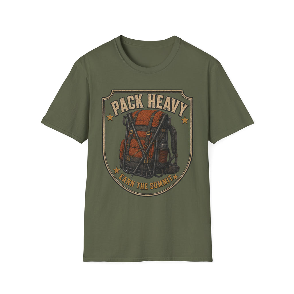 Pack Heavy - Hiking Graphic T-Shirt