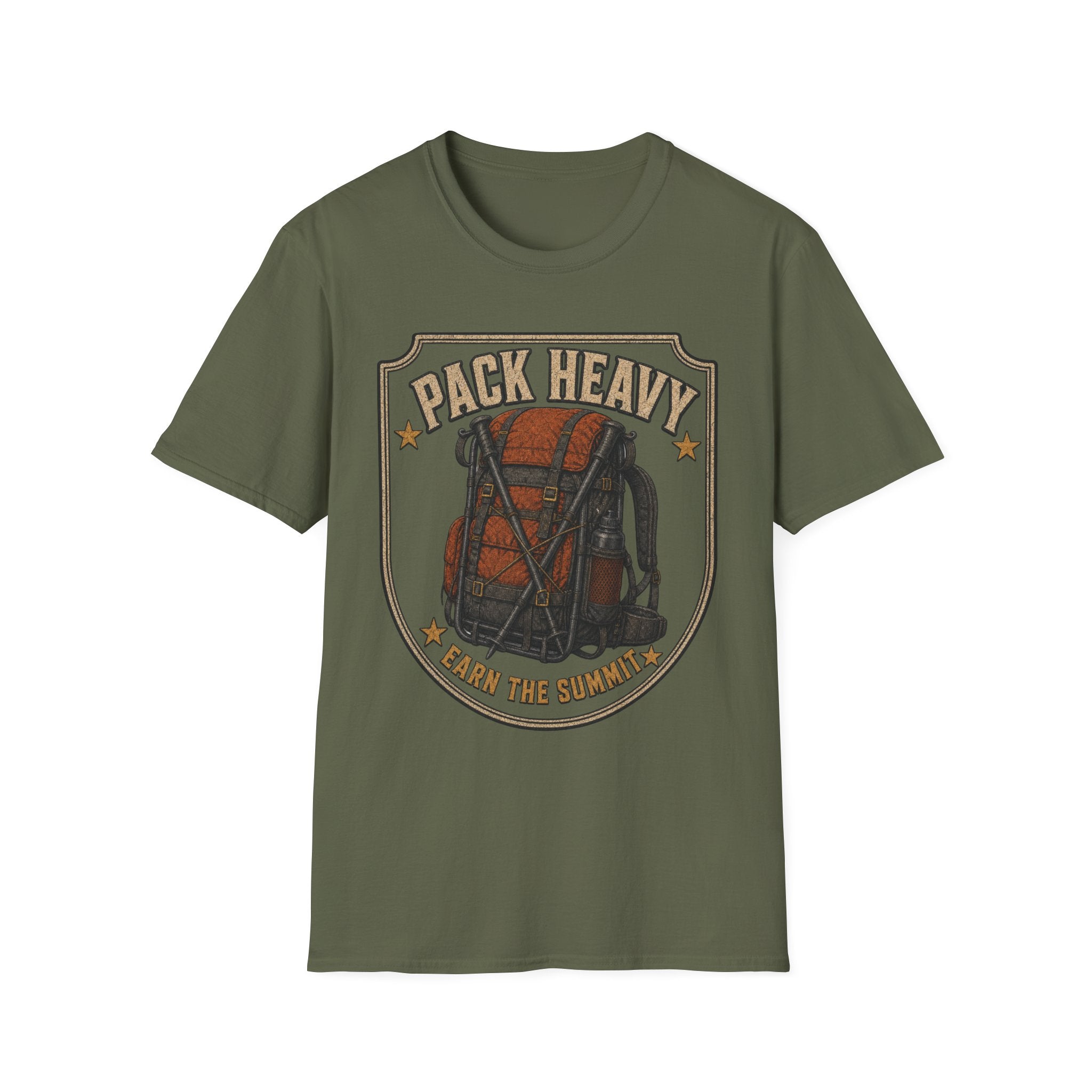 Pack Heavy - Hiking Graphic T-Shirt