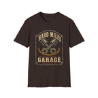 Hard Miles Garage - Motorcycles Graphic T-Shirt