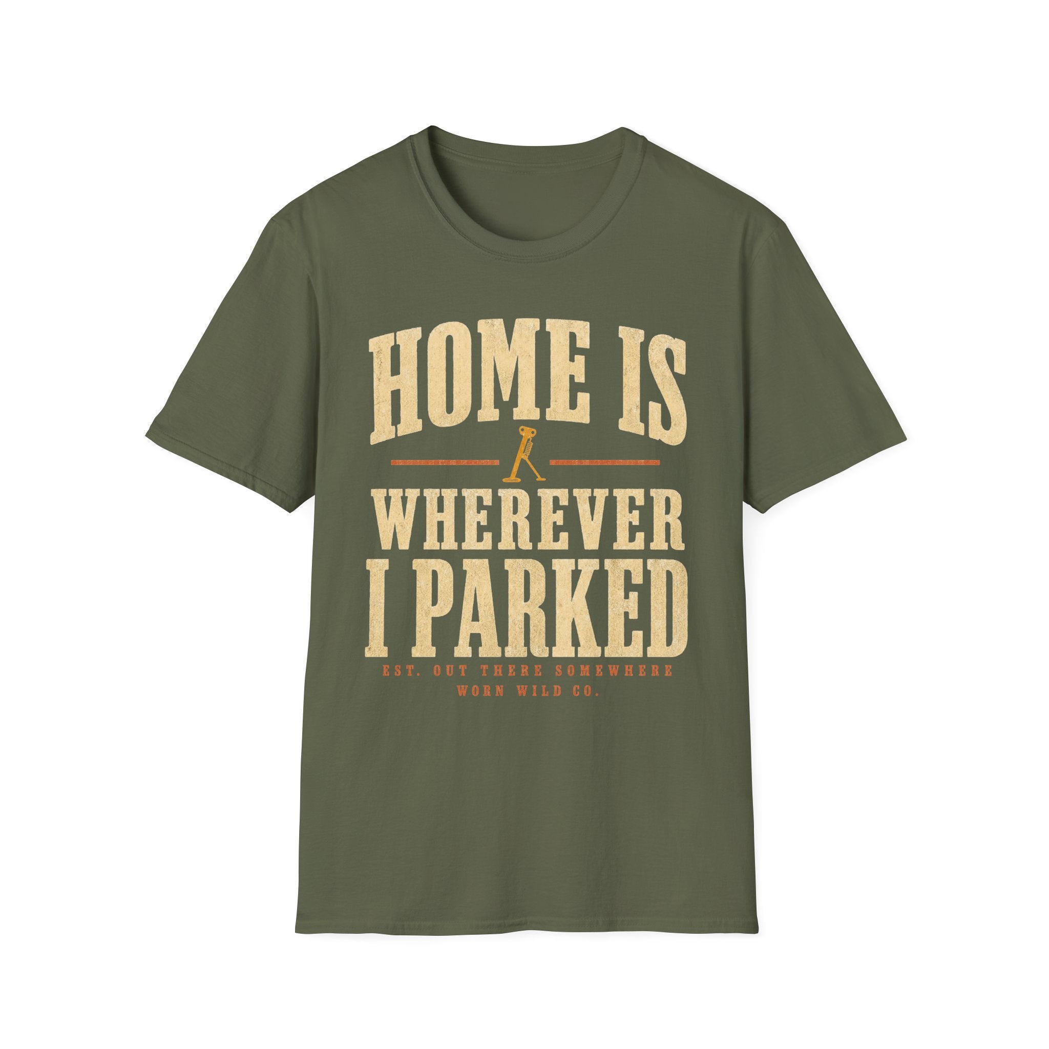 Home Is Wherever I Parked - Motorcycles Graphic T-Shirt