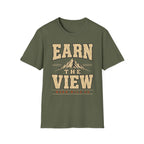 Earn The View - Hiking Graphic T-Shirt
