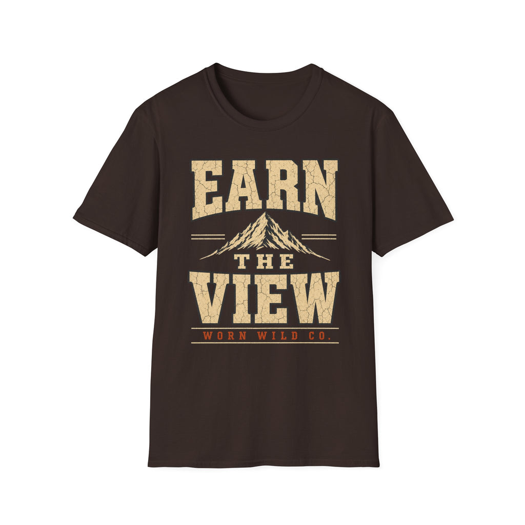 Earn The View - Hiking Graphic T-Shirt