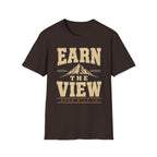 Earn The View - Hiking Graphic T-Shirt