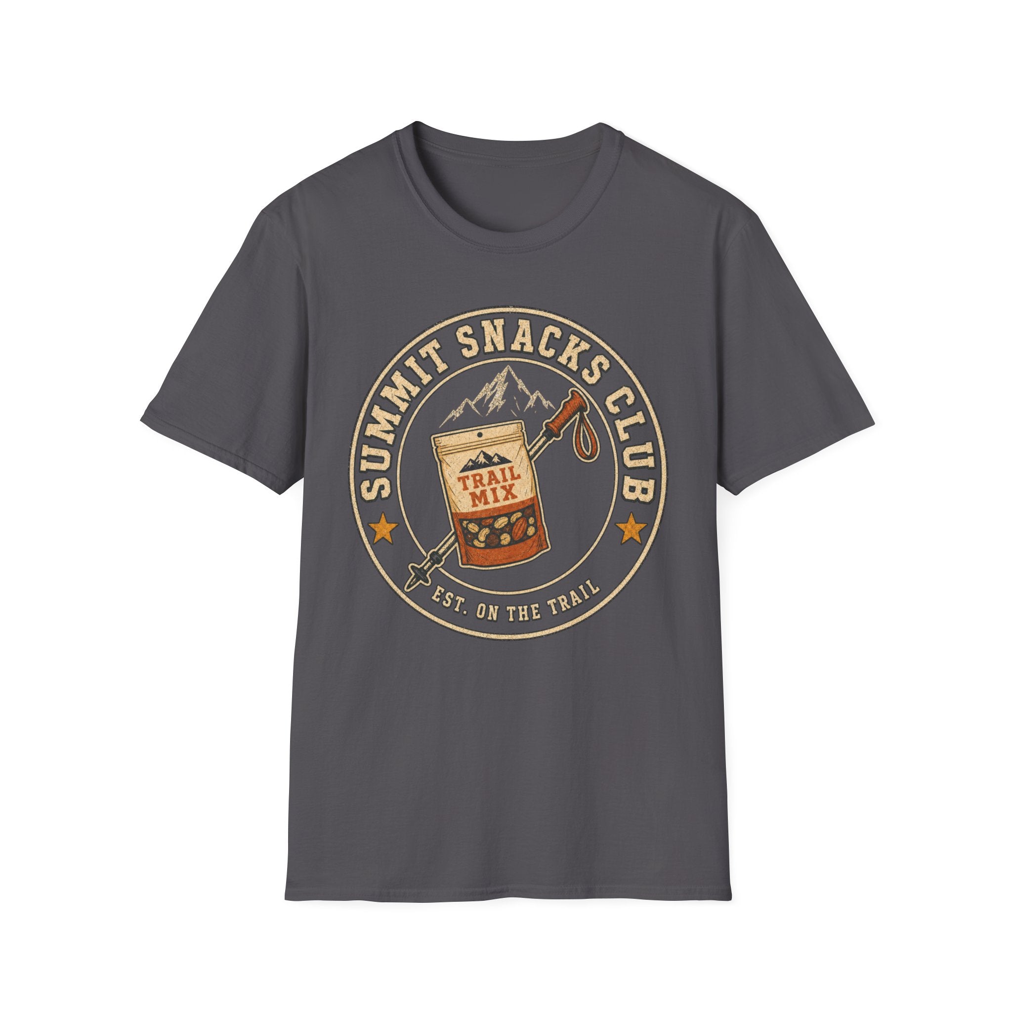 Summit Snacks Club - Hiking Graphic T-Shirt