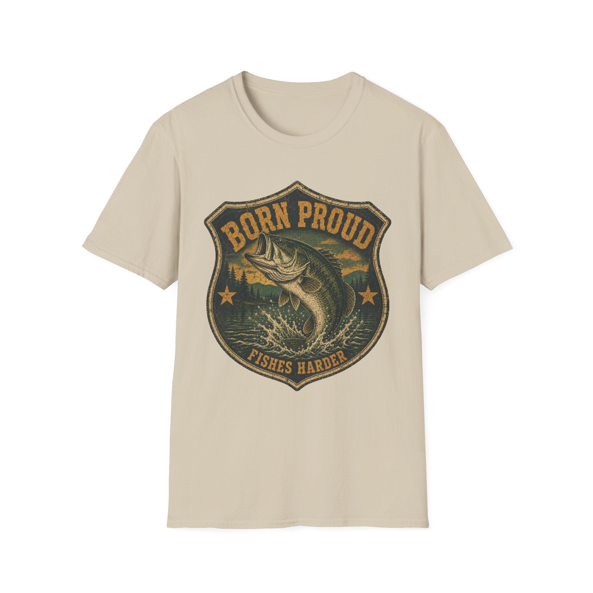 Born Proud - Fishing Graphic T-Shirt