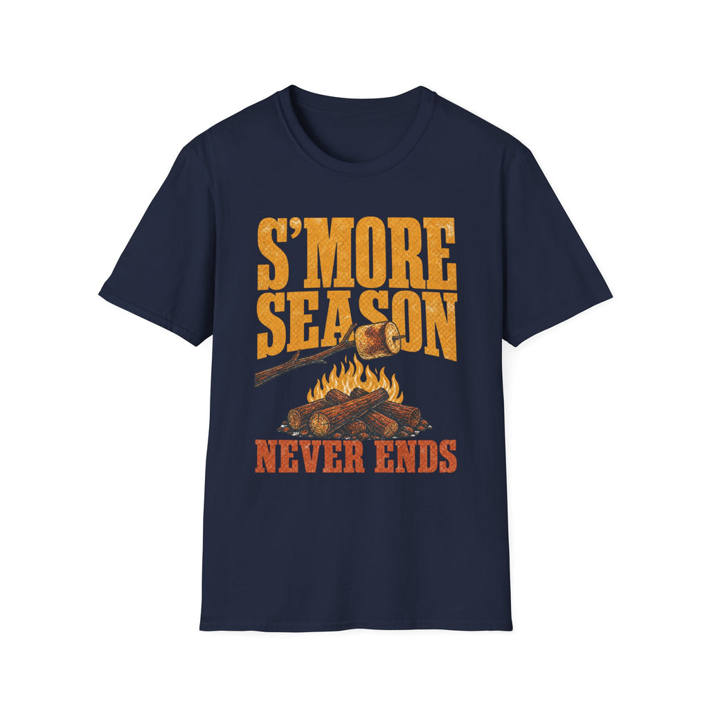 S'more Season / Never Ends - Camping Graphic T-Shirt