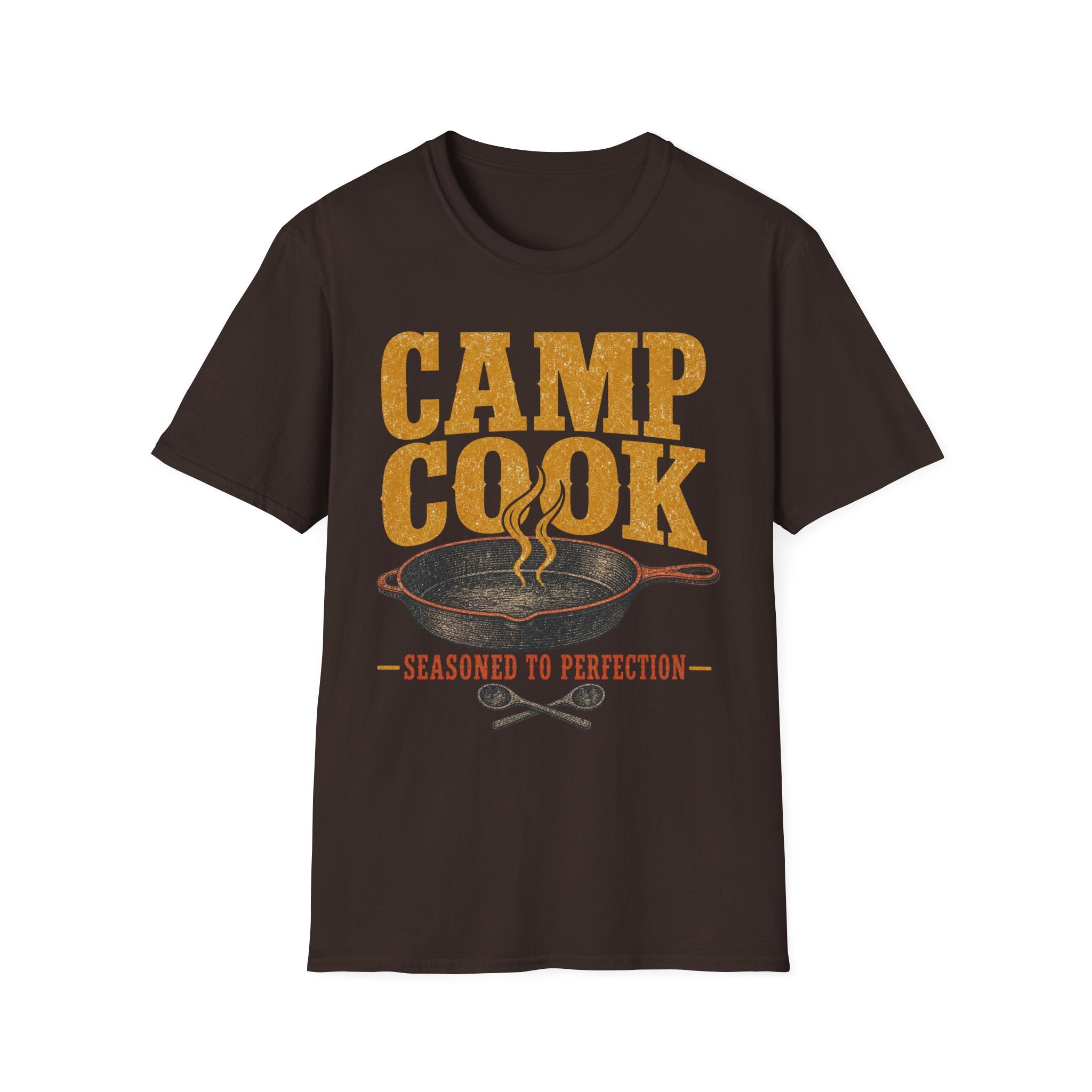 Camp Cook / Seasoned to Perfection - Camping Graphic T-Shirt