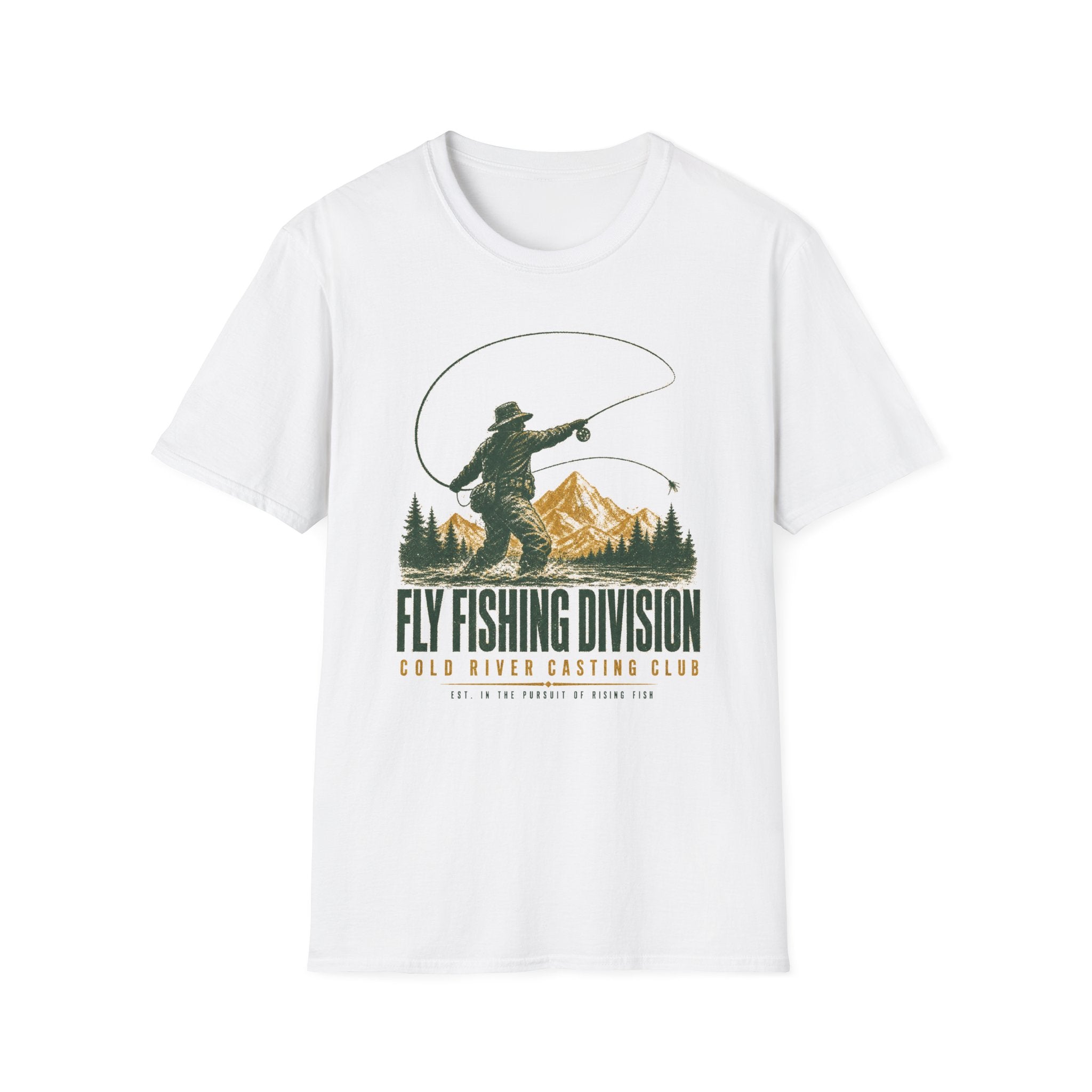 Fly Fishing Division - Fishing Graphic T-Shirt
