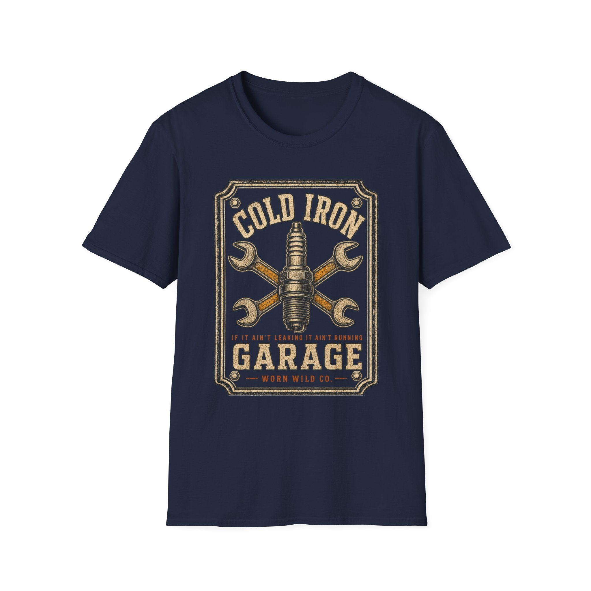 Cold Iron Garage - Motorcycles Graphic T-Shirt