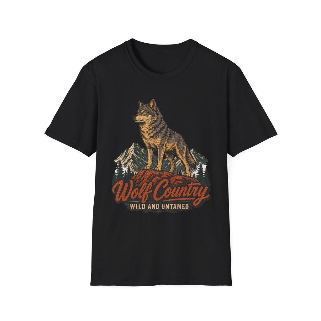 Wolf Country - Hiking Graphic T-Shirt