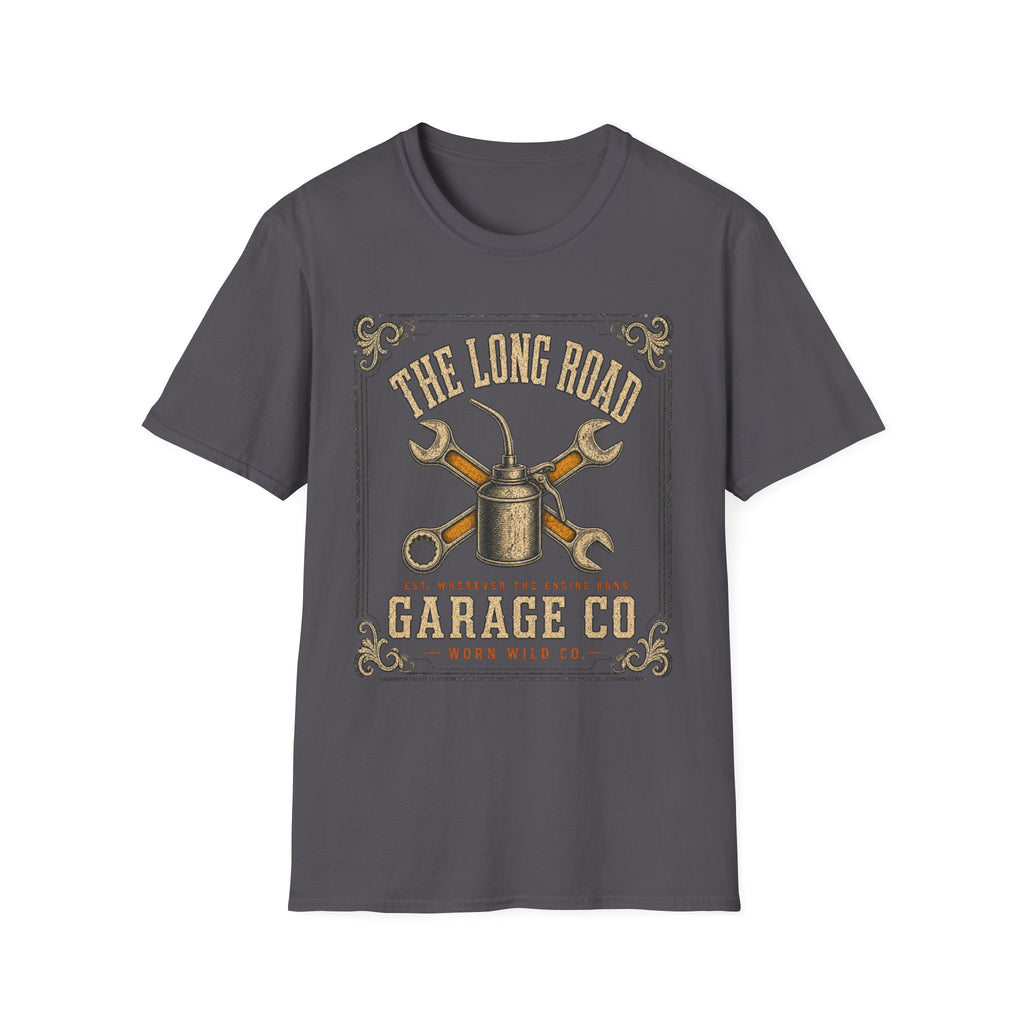The Long Road Garage - Motorcycles Graphic T-Shirt