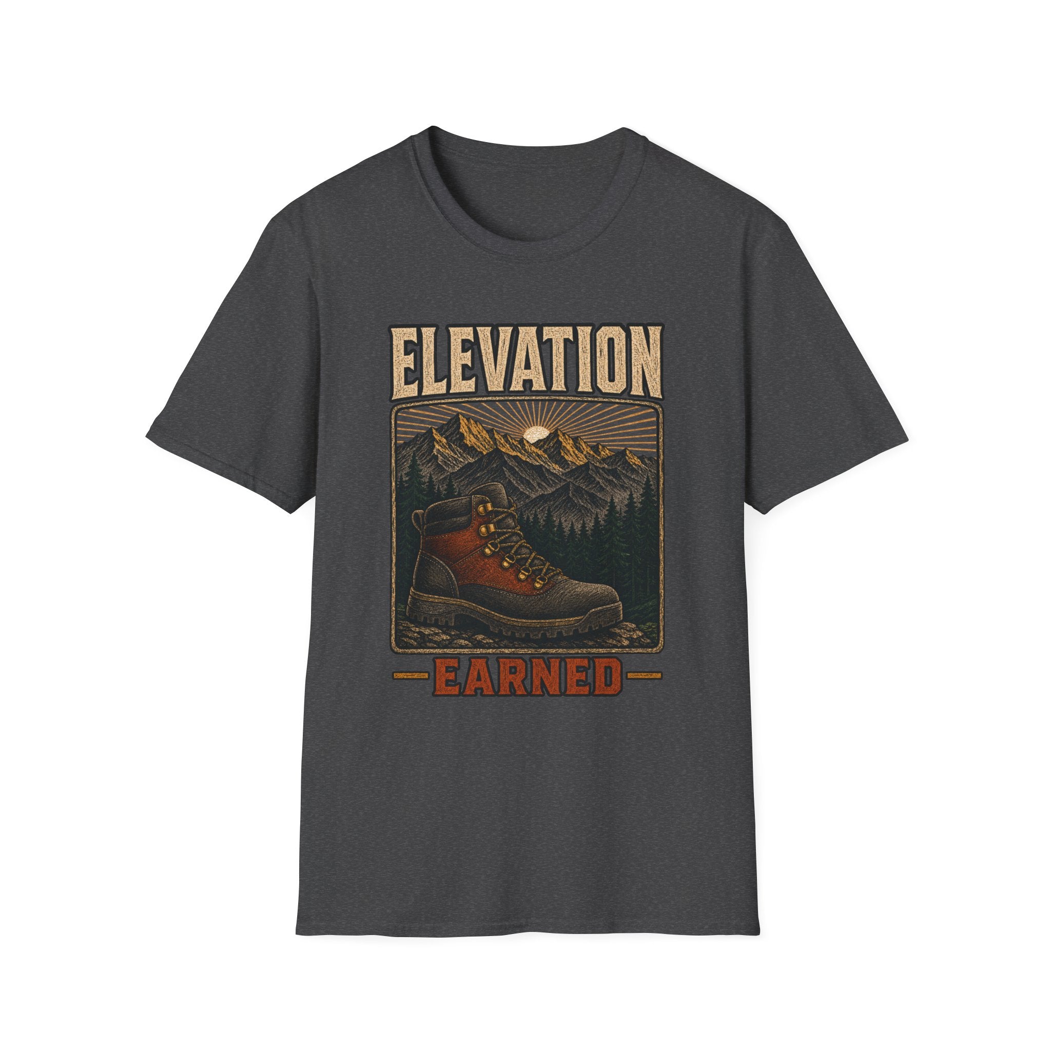 Elevation Earned - Camping Graphic T-Shirt