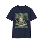 No Signal No Problem - Camping Graphic T-Shirt