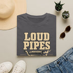 Loud Pipes Quiet Mind - Motorcycles Graphic T-Shirt