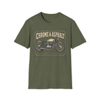 Chrome & Asphalt - Motorcycles Graphic T-Shirt