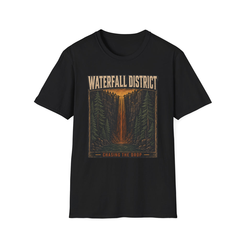 Waterfall District - Hiking Graphic T-Shirt