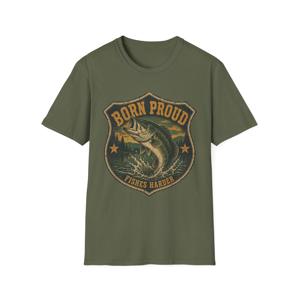 Born Proud - Fishing Graphic T-Shirt