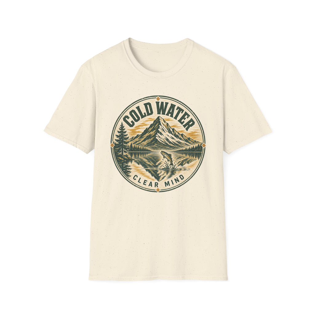 Cold Water - Fishing Graphic T-Shirt