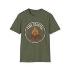 Fire Starter / Light It Up - Camping Graphic T-Shirt