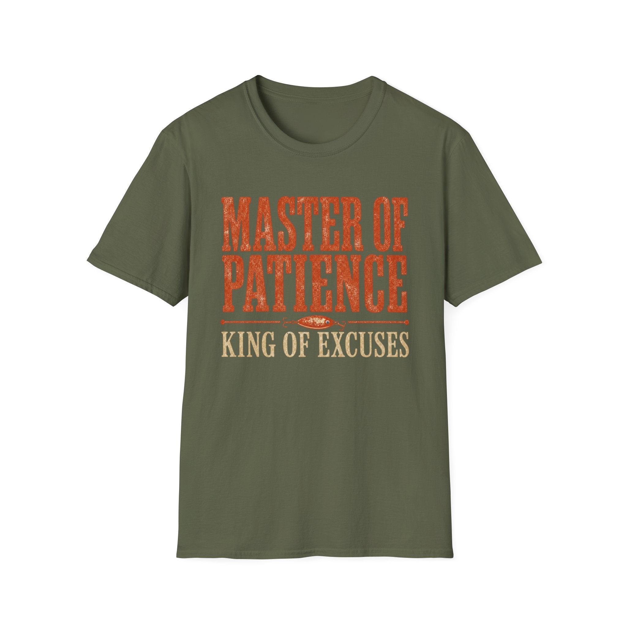 Master Patience - Fishing Graphic T-Shirt