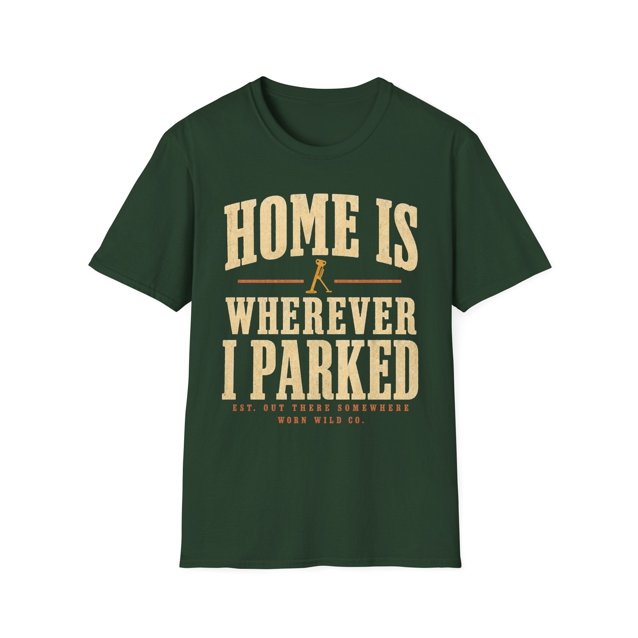 Home Is Wherever I Parked - Motorcycles Graphic T-Shirt
