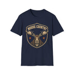 Moose Country - Hiking Graphic T-Shirt