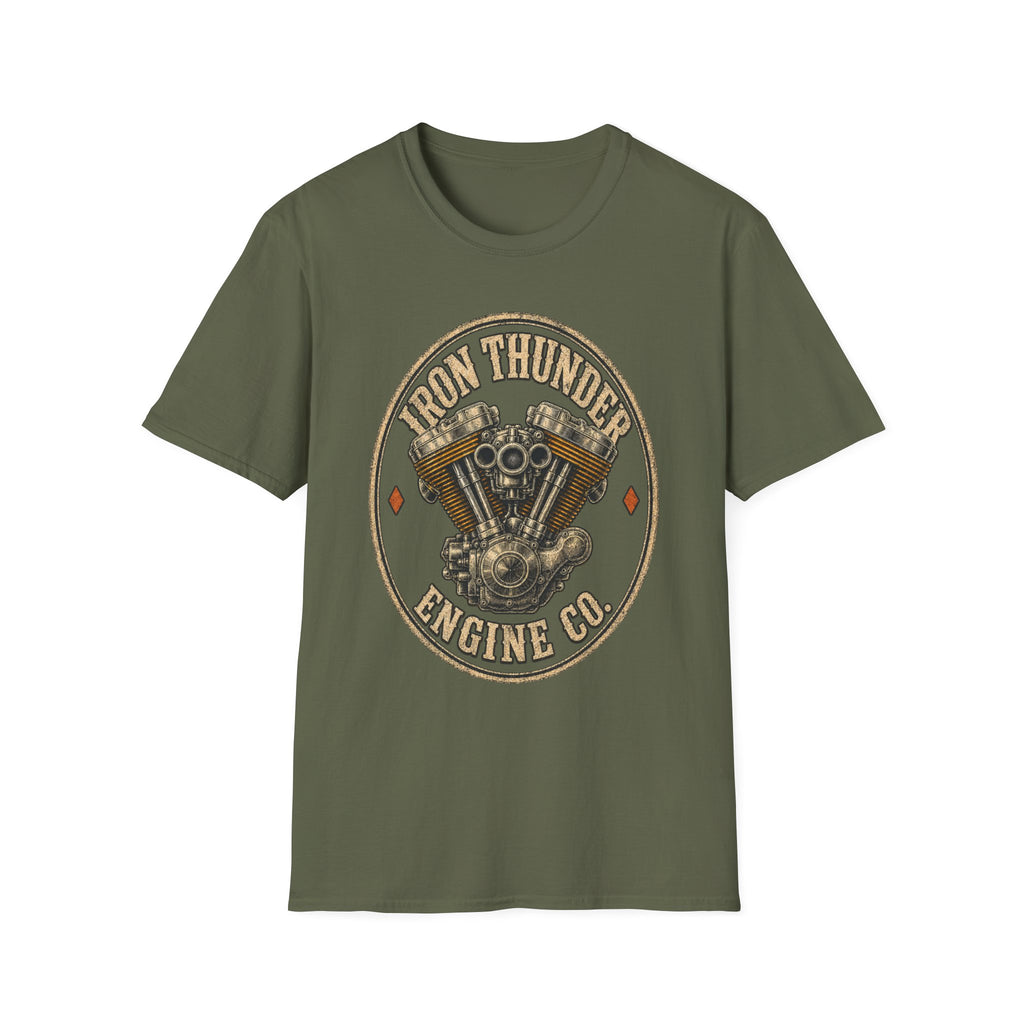 Iron Thunder Engine Co. - Motorcycles Graphic T-Shirt