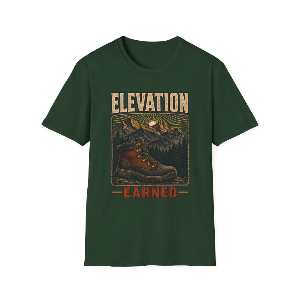 Elevation Earned - Camping Graphic T-Shirt
