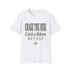 Chase the Rise - Fishing Graphic T-Shirt