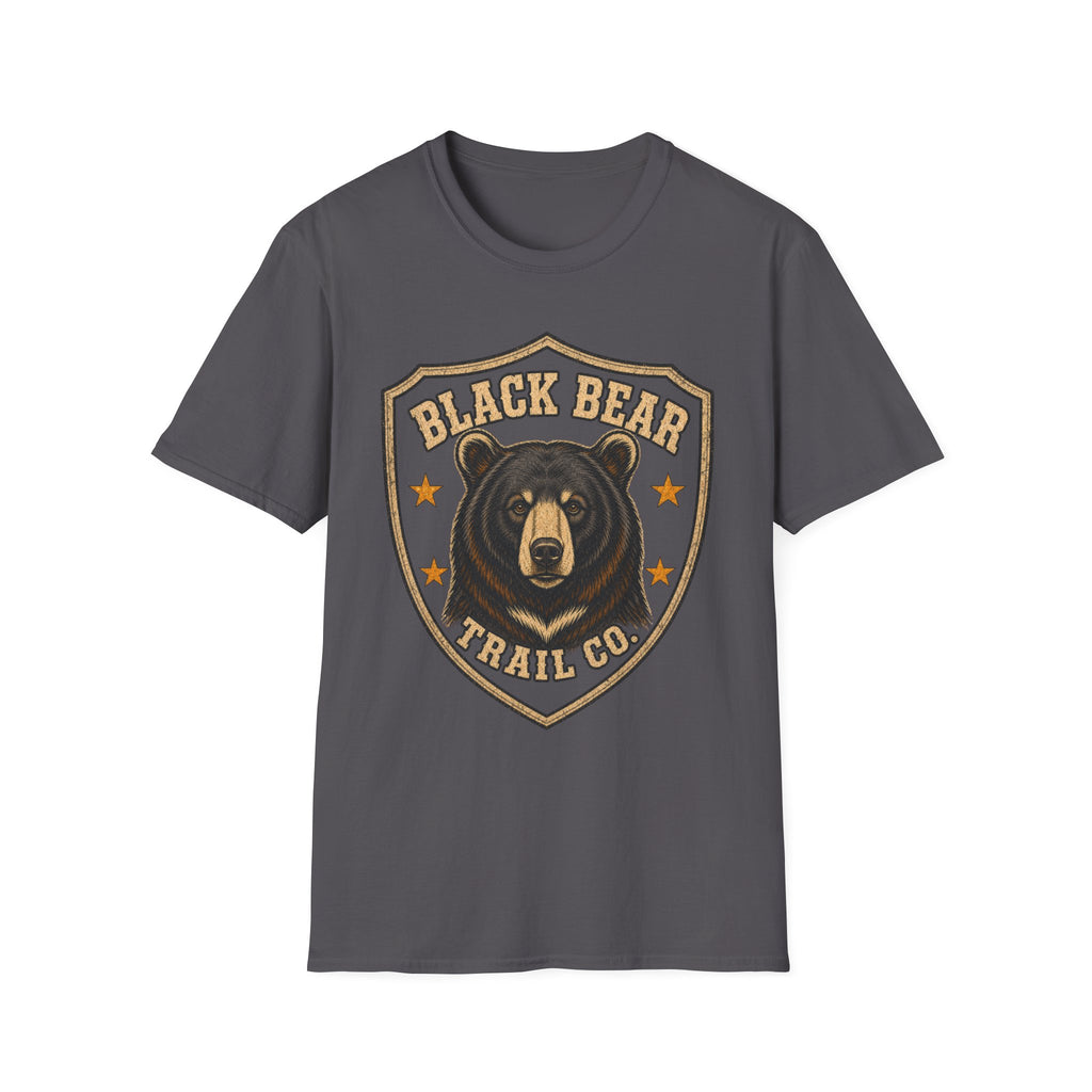 Black Bear Trail - Hiking Graphic T-Shirt