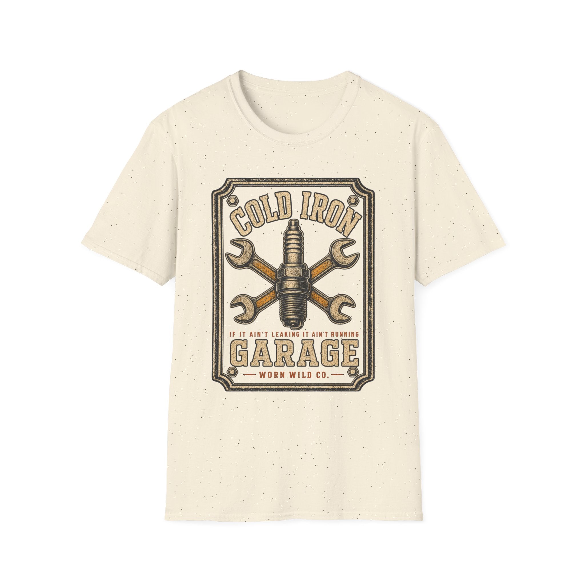 Cold Iron Garage - Motorcycles Graphic T-Shirt