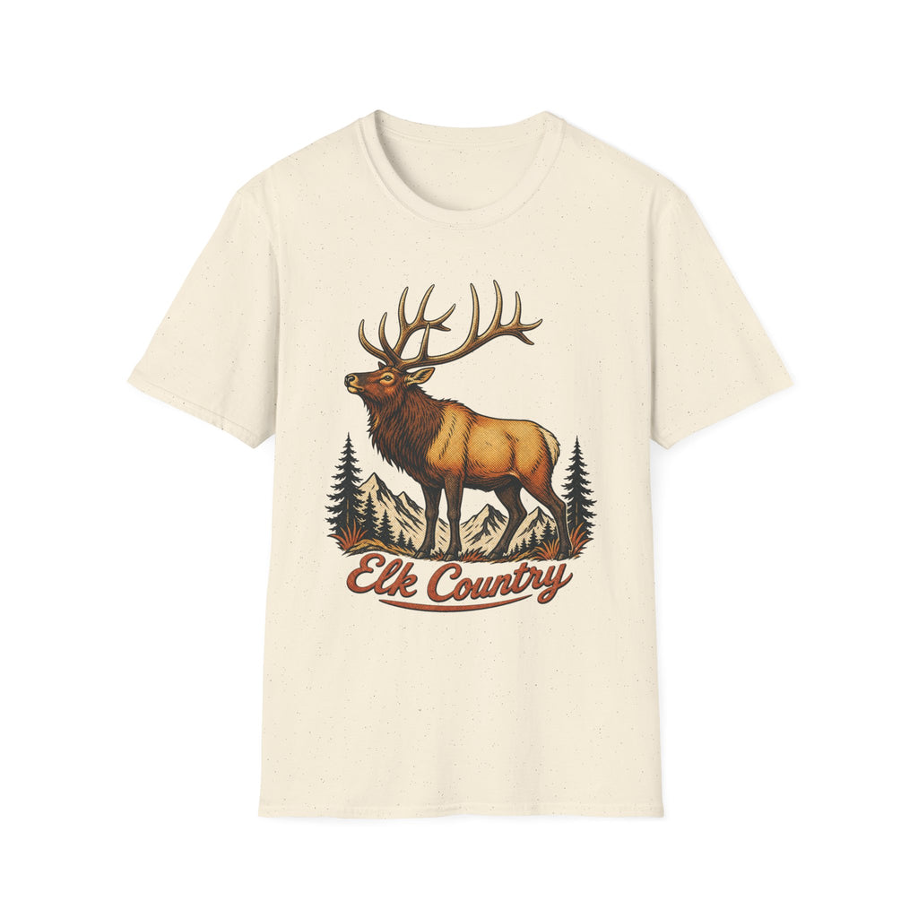 Elk Country - Camping Graphic T-Shirt