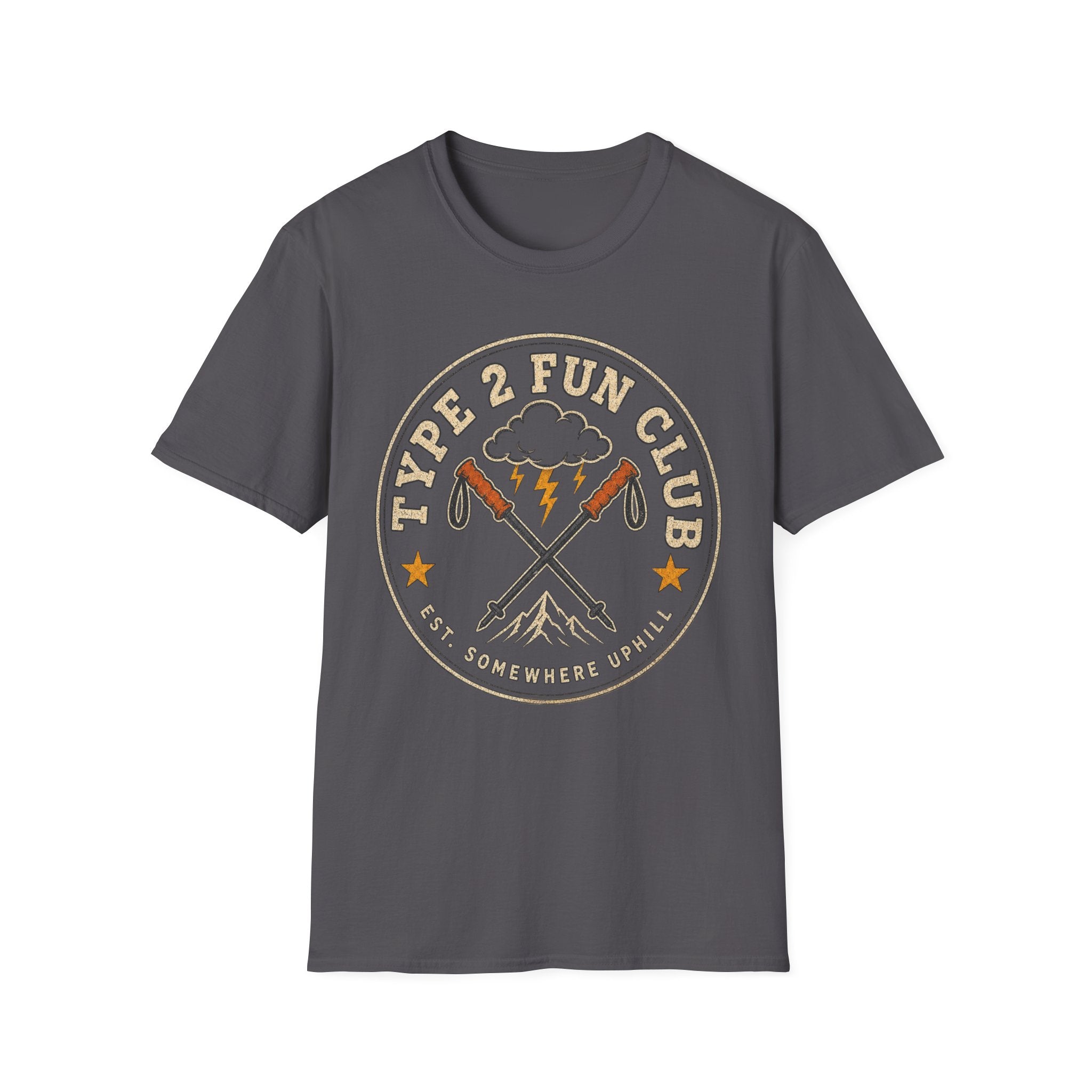 Type 2 Fun Club - Hiking Graphic T-Shirt