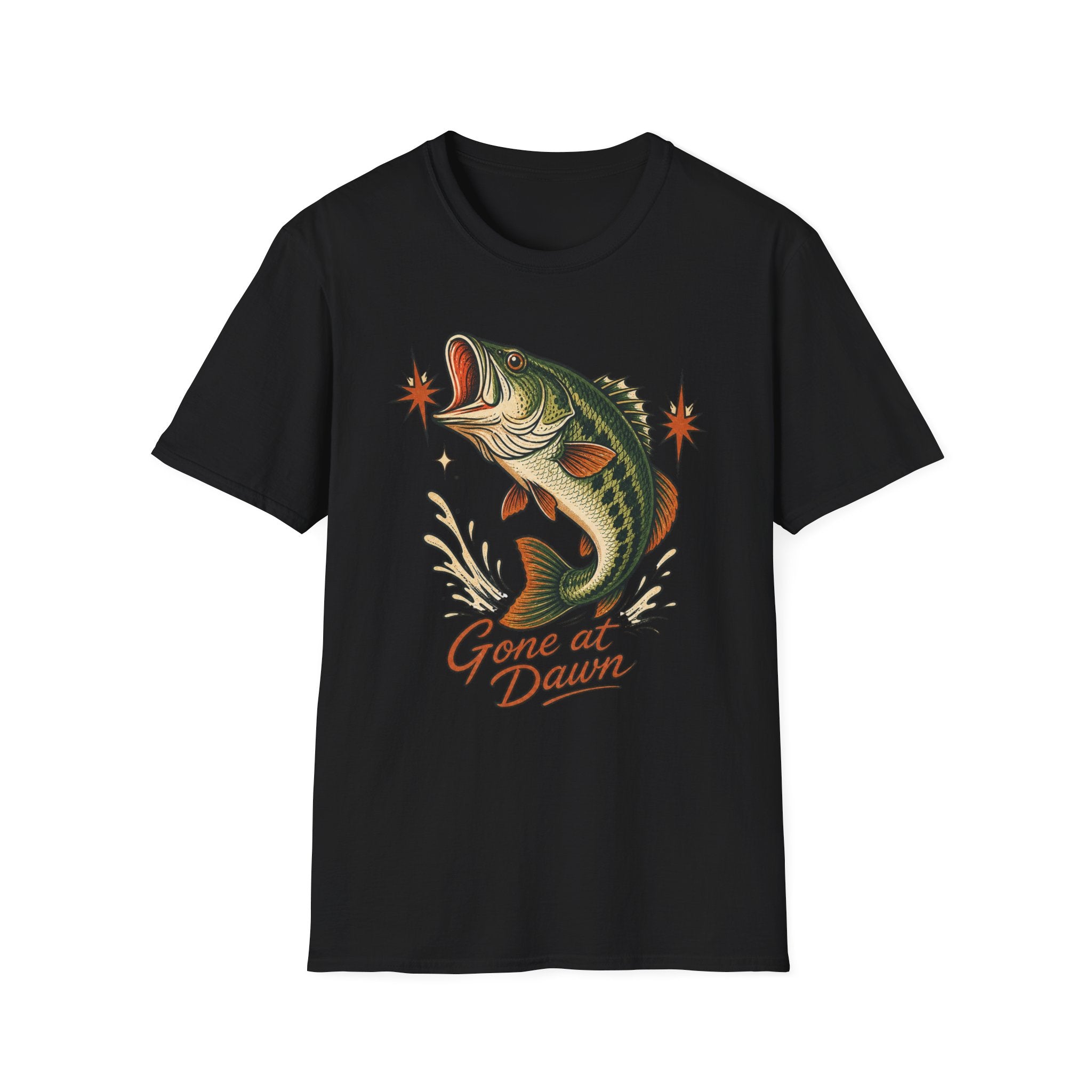 Gone at Dawn - Fishing Graphic T-Shirt